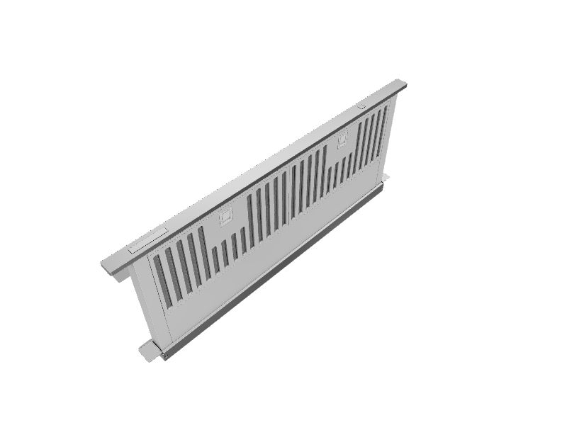 KitchenAid 36in Telescoping Stainless Steel Downdraft Range Hood in