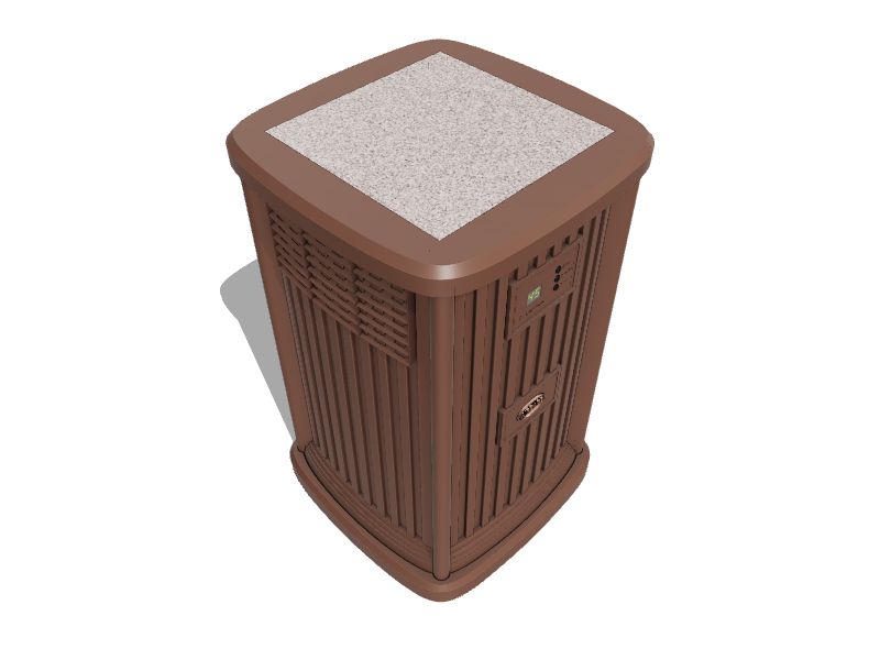 AIRCARE Pedestal 3.5Gallons Tower Evaporative Humidifier (For Rooms Up