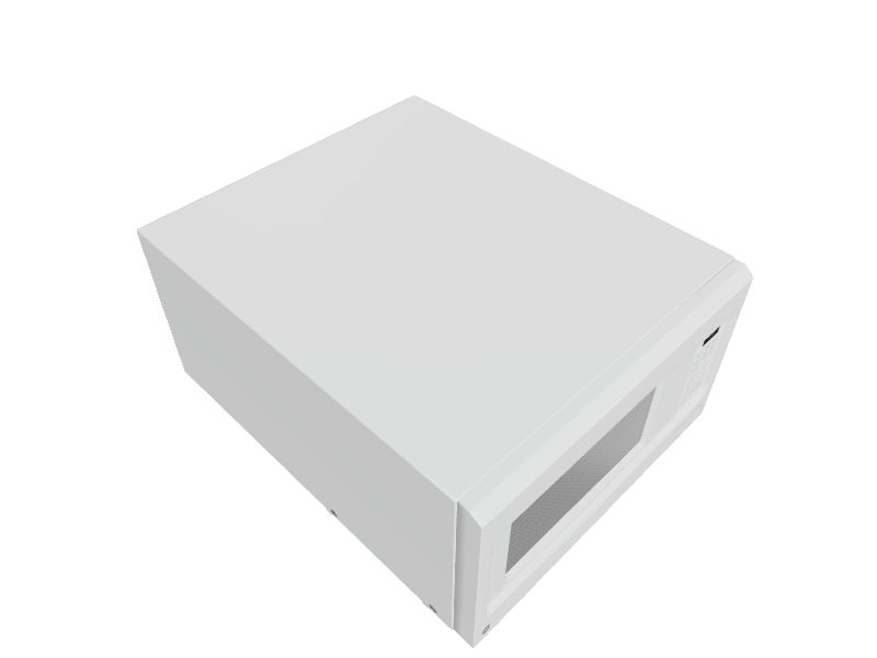 GE 1.4cu ft 1100Watt Countertop Microwave (White) in the Countertop