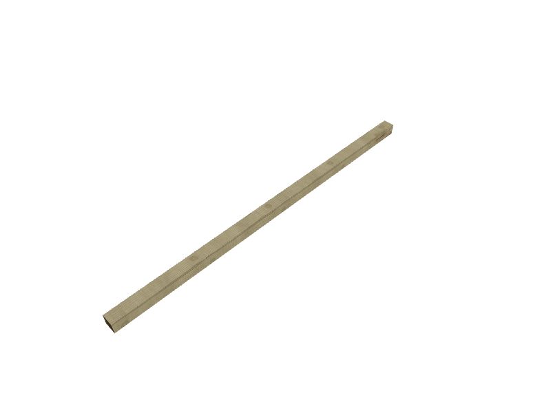 Severe Weather 4-in x 4-in x 10-ft #2 Southern Yellow Pine Ground