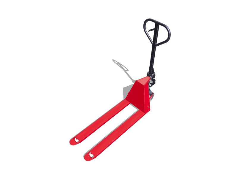 American & Foundry Red 2Ton Steel Manual Pallet Jack in the