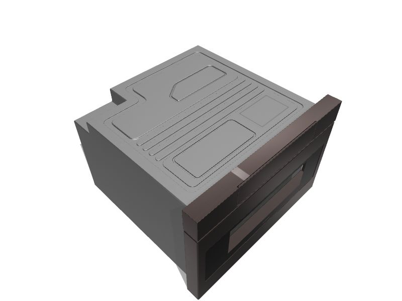 Sharp 1.2cu ft Microwave Drawer (Black Stainless Steel) (23.9in) in