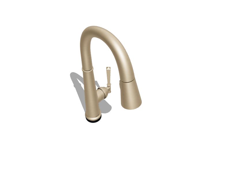 Delta Emmeline Lumicoat Champagne Bronze Single Handle Bar and Prep