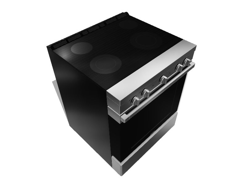 Haier Smart 30in Smooth Surface 4 Elements 5.7cu ft Steam Cleaning