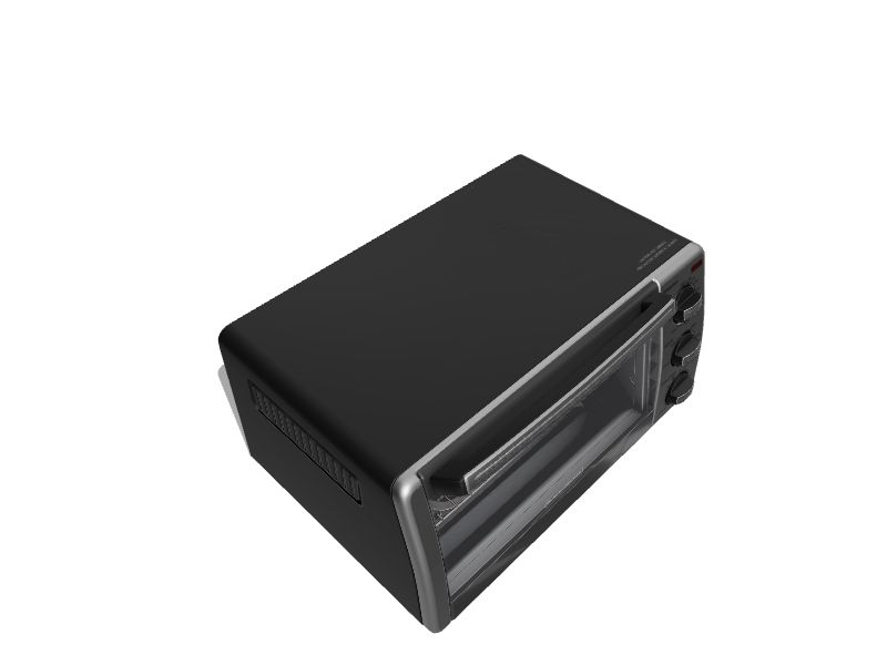 BLACK+DECKER 4Slice Stainless Steel Convection Toaster Oven (1150Watt