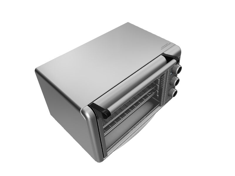 BLACK+DECKER 6Slice Stainless Steel Convection Toaster Oven (1500Watt