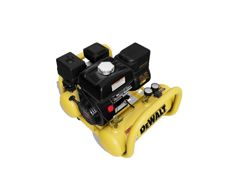 DEWALT 4Gallons Portable Cordless 155 PSI Horizontal Quiet Air
