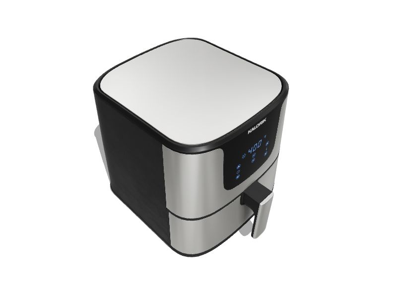 Kalorik 6Quart Stainless Steel Air Fryer in the Air Fryers department