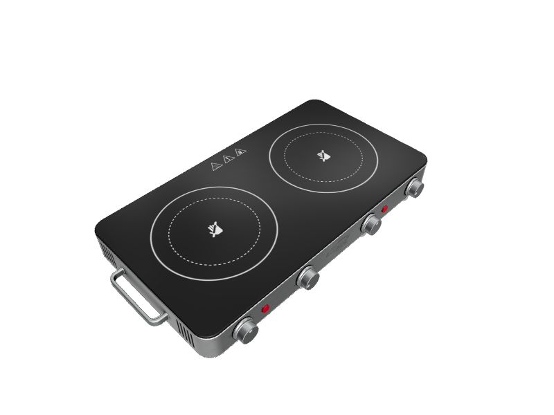 Brentwood Appliances 12in 2 Elements Stainless Steel Infrared Hot Plate in the Hot Plates