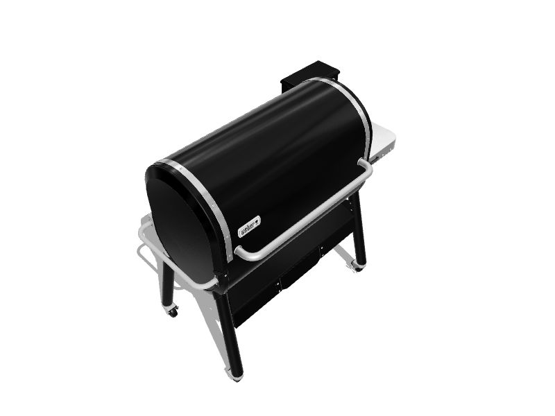 er SmokeFire 1008Sq in Black Pellet Grill in the Pellet Grills