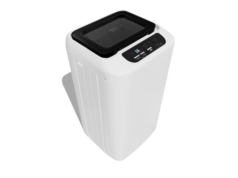 BLACK+DECKER 0.84cu ft Portable Impeller TopLoad Washer (White) in