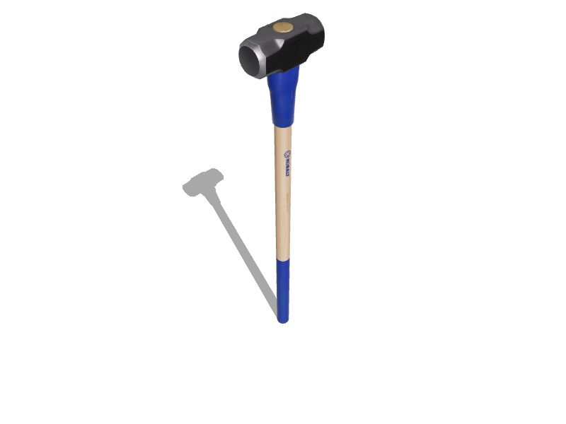 Kobalt 8lb Smooth Face Steel Head Wood Engineering Sledge Hammer in