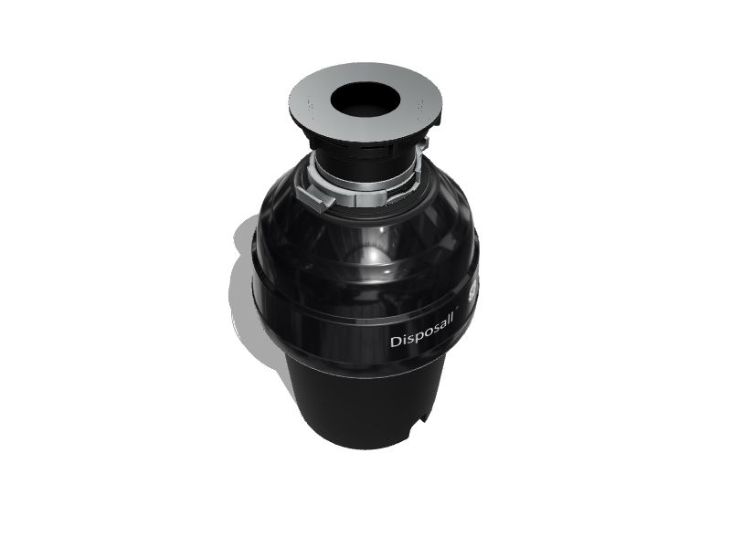 GE Noncorded 3/4HP Continuous Feed Noise Insulation Garbage Disposal