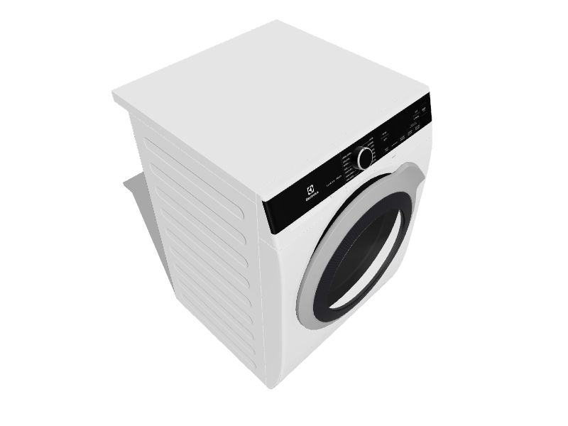 Electrolux 2.4cu ft High Efficiency Stackable Steam Cycle FrontLoad Washer (White) ENERGY STAR