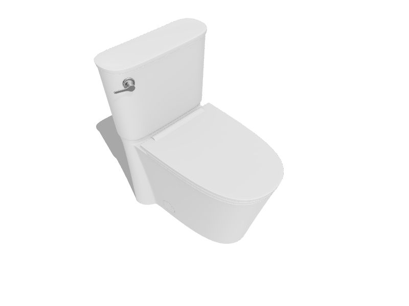 American Standard Studio s White Elongated Chair Height 2piece