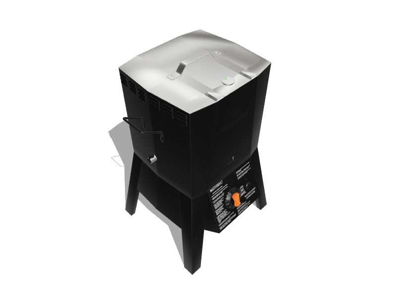 Masterbuilt 16Quart 20lb Cylinder Piezo Ignition Gas Turkey Fryer in
