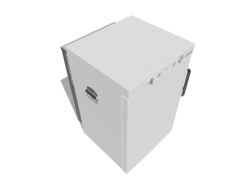 UNIQUE 3.4cu ft Counterdepth Freestanding Mini Fridge Freezer