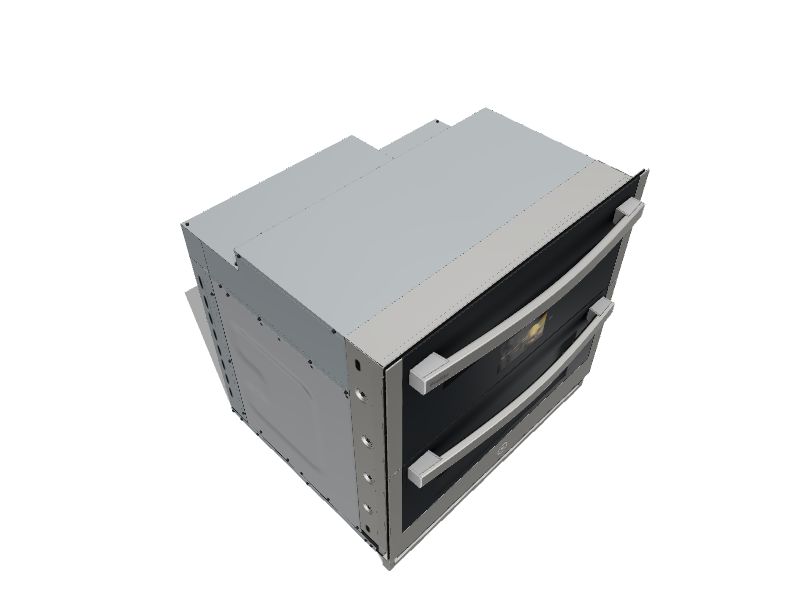GE Profile 30in Selfcleaning Air Fry Smart Double Electric Wall Oven (Stainless Steel) in the