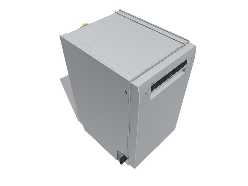 Bosch 800 Series Front Control 18in BuiltIn Dishwasher With Third