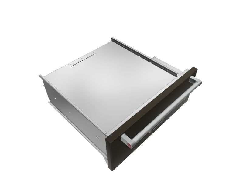 KitchenAid 27in Warming Drawer (Black Stainless Steel) in the Warming