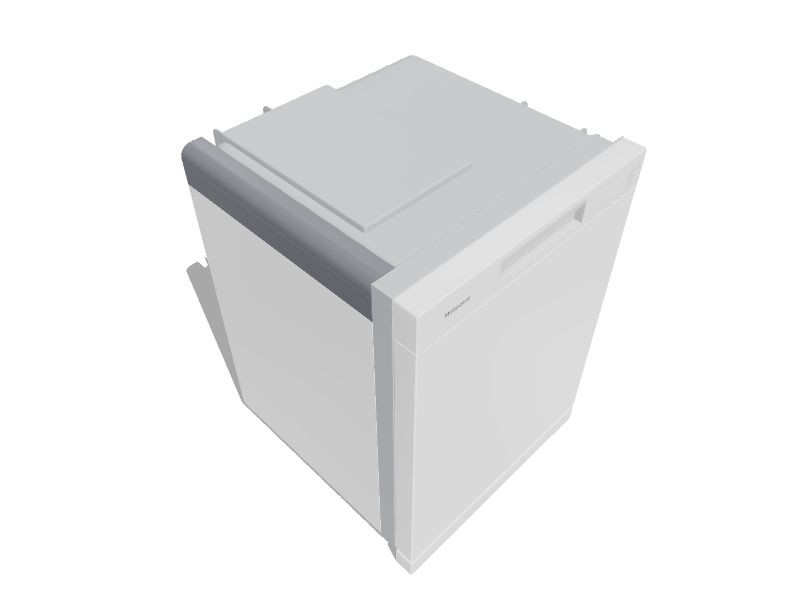 Hotpoint Front Control 24in BuiltIn Dishwasher (White), 60dBA in the