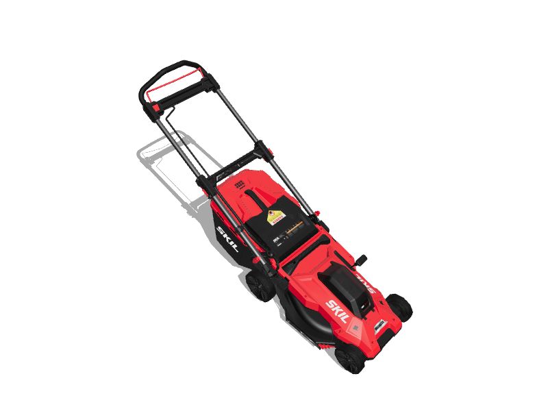 SKIL PWR CORE 20-volt 18-in Cordless Push Lawn Mower 4 Ah (2-Batteries