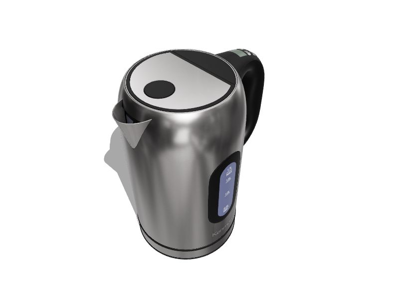 Kenmore Stainless Steel 6Cup Cordless Digital Electric Kettle in the