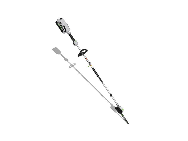 EGO POWER+ MultiHead System 56volt 10in Cordless Electric Pole Saw 2