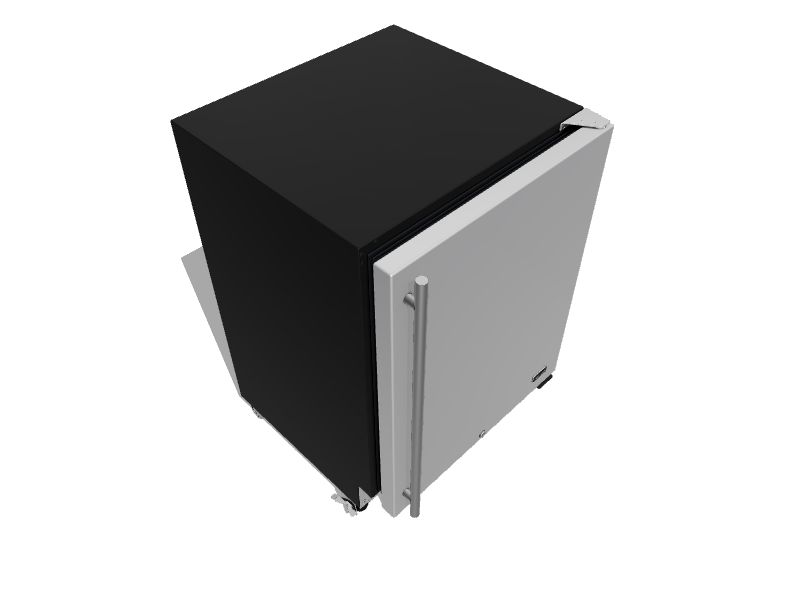 NewAir 23.6in W 160Can Capacity Stainless Steel BuiltIn/Freestanding