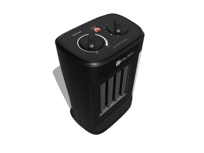 Utilitech Up to 1500Watt Fan Baseboard Indoor Electric Space Heater