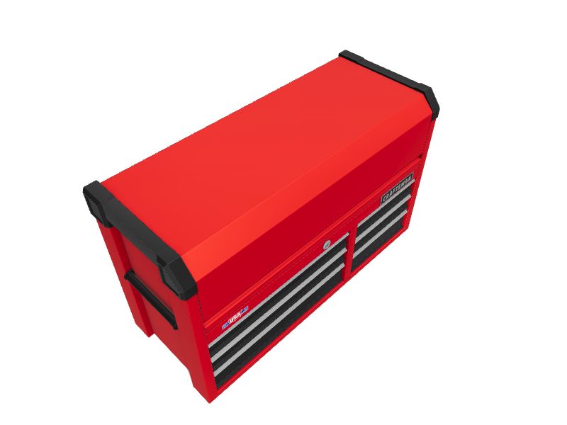 CRAFTSMAN 2000 Series 41in W x 24.7in H 6Drawer Steel Tool Chest