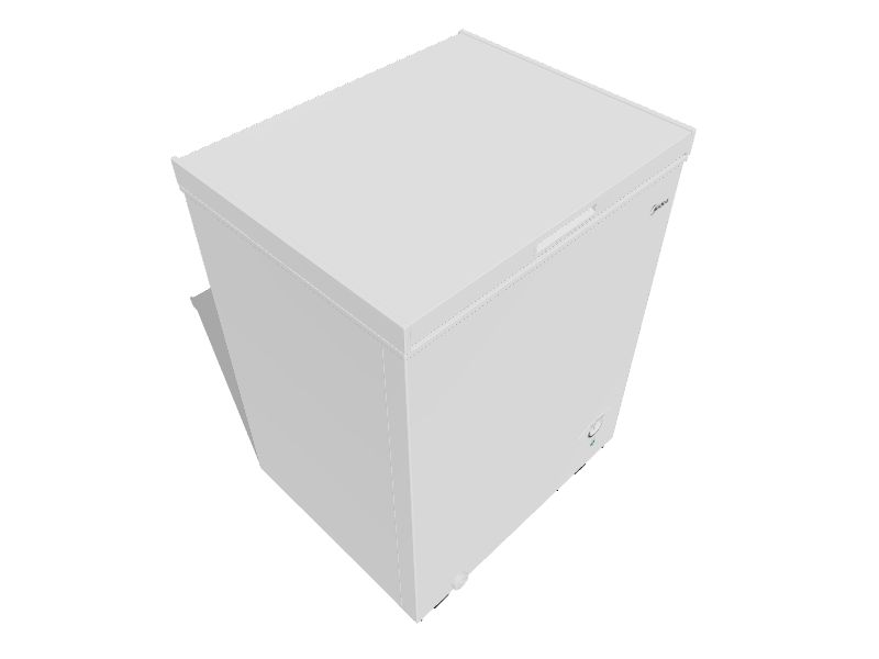 Midea 5cu ft Manual Defrost Chest Freezer (White) at