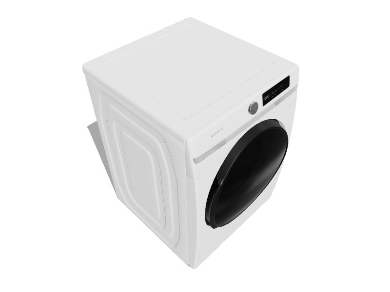 Samsung 7.5cu ft Reversible Side Swing Door Stackable Steam Cycle