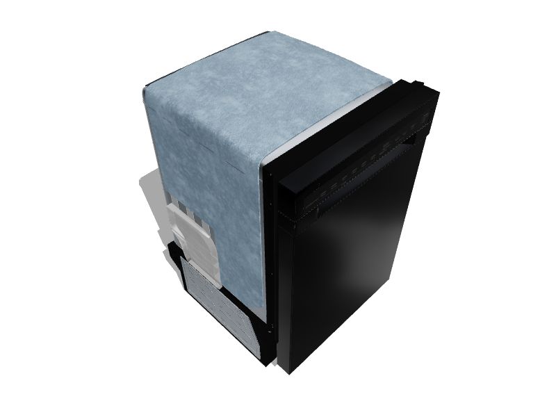 EdgeStar Front Control 18in BuiltIn Dishwasher (Black) ENERGY STAR