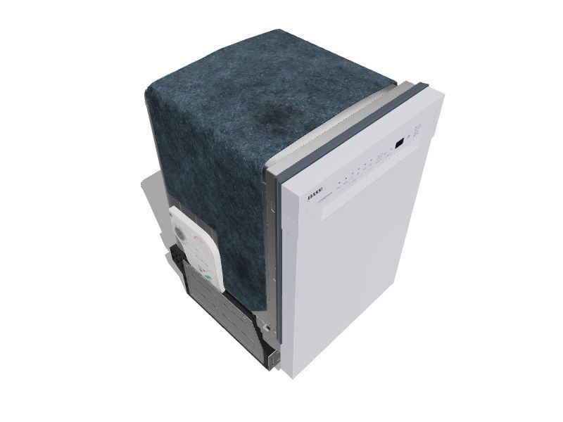 EdgeStar Front Control 18in BuiltIn Dishwasher (White) ENERGY STAR