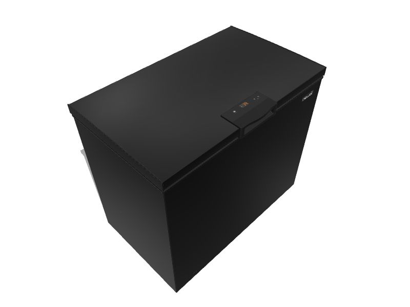 NewAir 6.7cu ft Manual Defrost Chest Freezer with Temperature Alarm (Matt Black) in the Chest