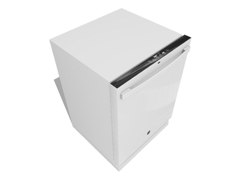 GE Dry Boost Top Control 24in BuiltIn Dishwasher (White) ENERGY STAR