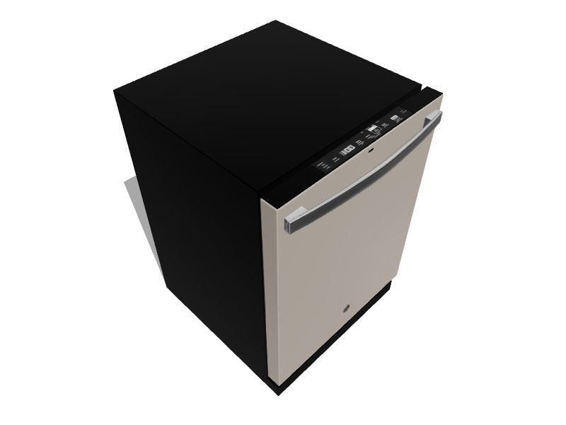 GE Dry Boost Top Control 24in BuiltIn Dishwasher (Slate) ENERGY STAR