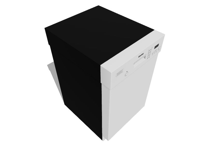 Danby Front Control 18in BuiltIn Dishwasher (White) ENERGY STAR, 52