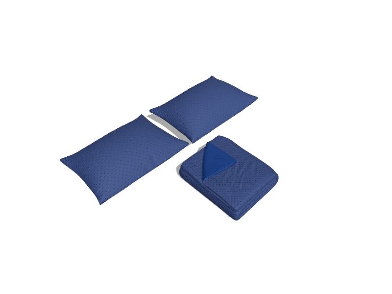 Origin 21 Navy Solid King Comforter Cotton in the Comforters