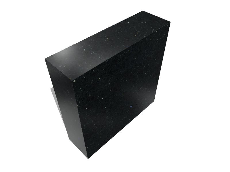 Silestone Stellar Night Quartz Black Kitchen Countertop SAMPLE at