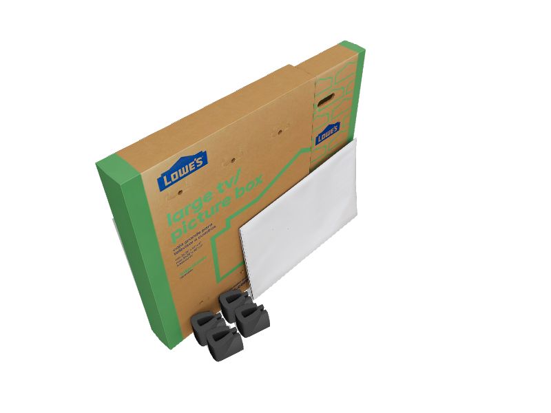Lowe's 36.25in W x 41in H x 6in D Large Cardboard Television Moving
