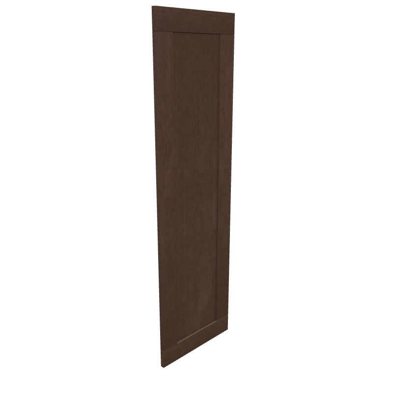 Diamond Express Jamestown 12in W x 39in H x 0.75in D Colt Brown