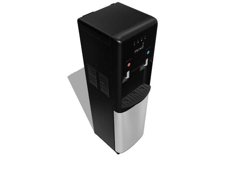 Primo Stainless Steel Bottomloading Cold and Hot Water Cooler at