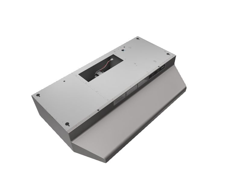 Broan 30in Ductless Stainless Steel Range Hood with