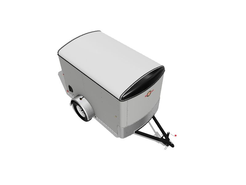 CarryOn Trailer 5ft x 8ft Enclosed Trailer in the Enclosed Trailers