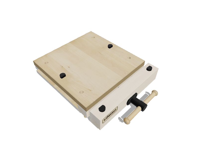 Sjobergs 141/4in Wood Woodworkers Vise in the Vises department at