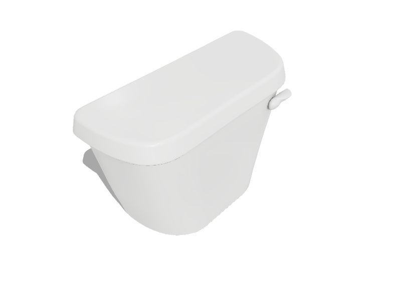 American Standard Colony White 1.6GPF SingleFlush Toilet Tank at
