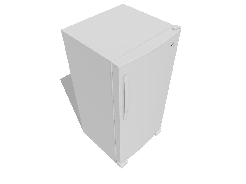 Whirlpool 19.6cu ft Frostfree Upright Freezer (White) in the Upright