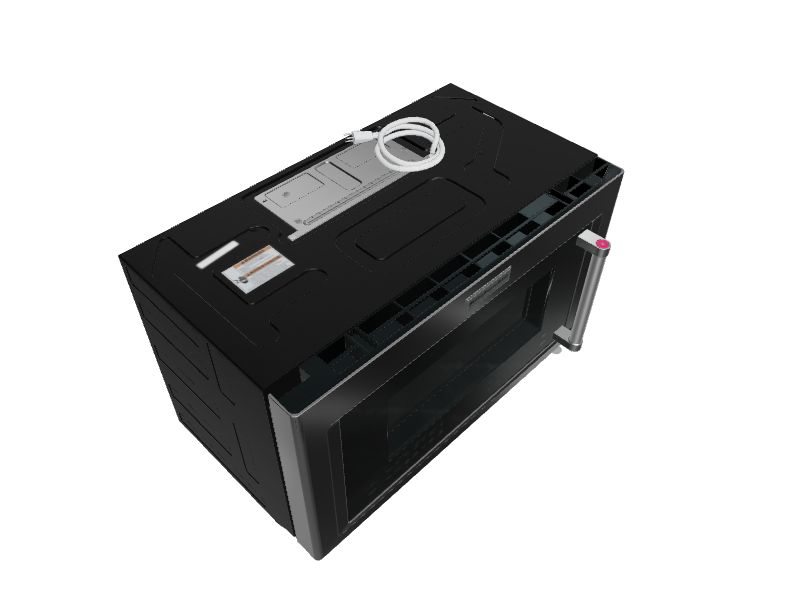 KitchenAid 1.9cu ft 1200Watt OvertheRange Convection Microwave with